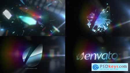 Videohive Shattered Glass Mirror Logo Text Reveal 6800405