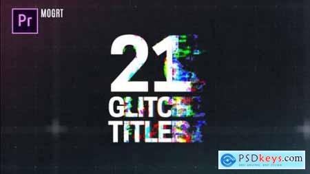 Videohive Glitch Titles 23383086