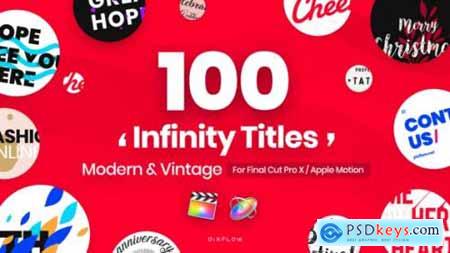 Videohive Infinity Titles for Final Cut Pro 24153177
