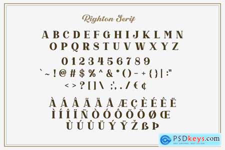 Righton - Script & Serif Font Duo 3846563