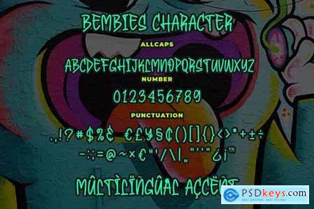 Bembies - Graffiti Font