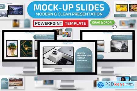 Mock-up Powerpoint and Keynote Templatess