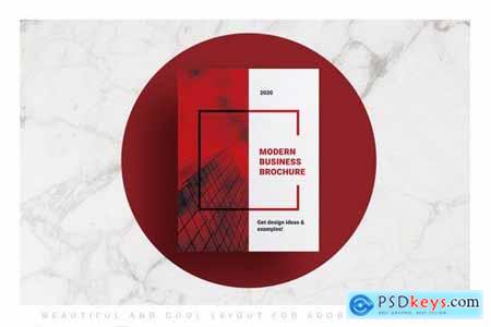 Red Business Brochure Template