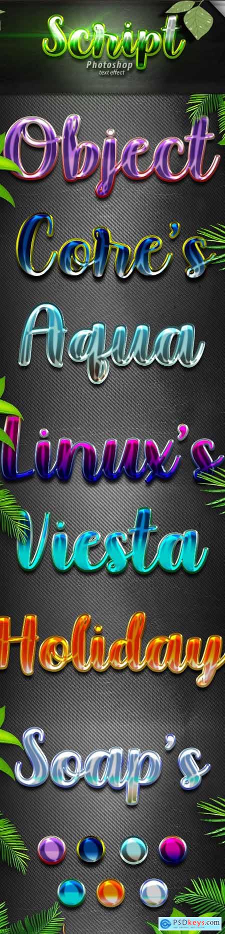 Script Photoshop Text Effect Vol 3 24813134