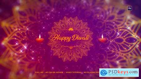 VideoHive Diwali Wishes Logo 24810908