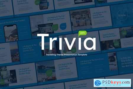 TRIVIA - Travel Business Powerpoint Template