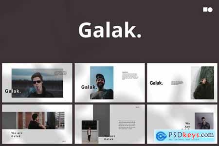 Galak Powerpoint, Keynote and Google Slides Templates