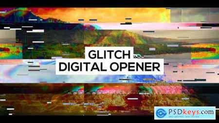 Videohive Glitch & Digital Opener 23114788
