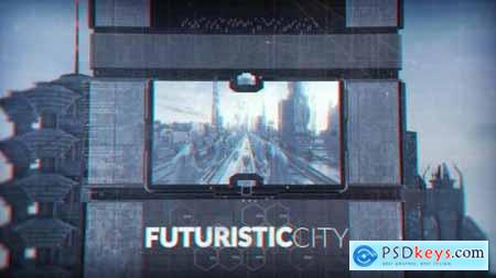 Videohive Futuristic City 23754231