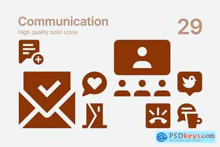 Construction Business and Communication Icons Pack