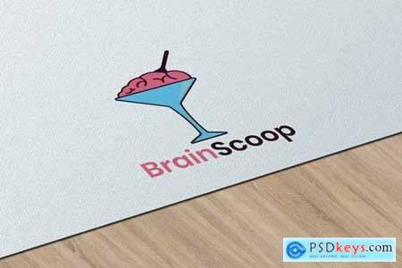 Brain Scoop - Logo Template