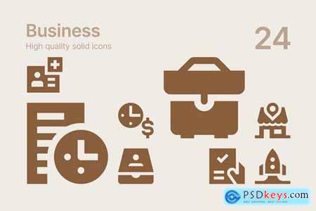 Construction Business and Communication Icons Pack