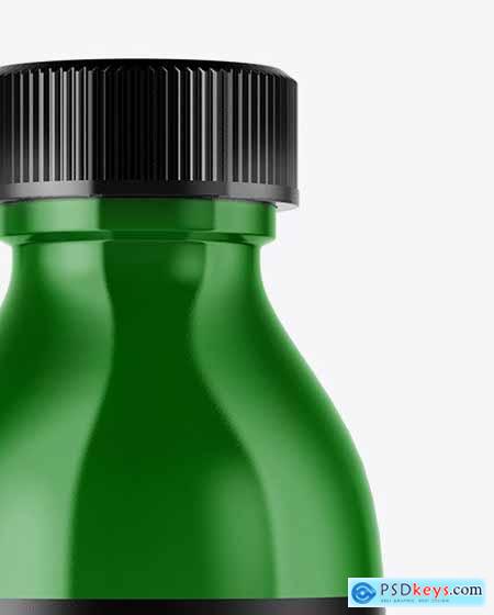 Glossy Plastic Oil Bottle Mockup 49775