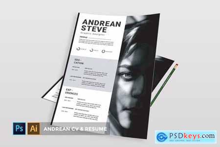Andrean Resume CV & Resume