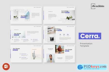 Cerra - Clean Powerpoint Google Slides and Keynote Templates