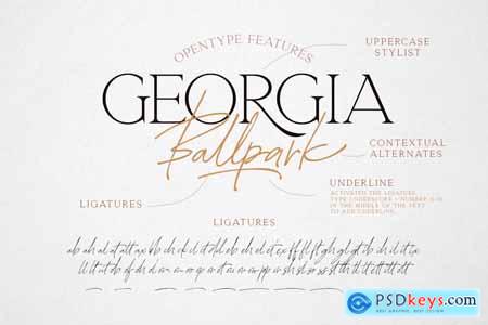 Georgia Ballpark - FONT DUO 4150511