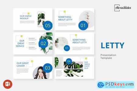 Letty - Creative Powerpoint Google Slides and Keynote Templates