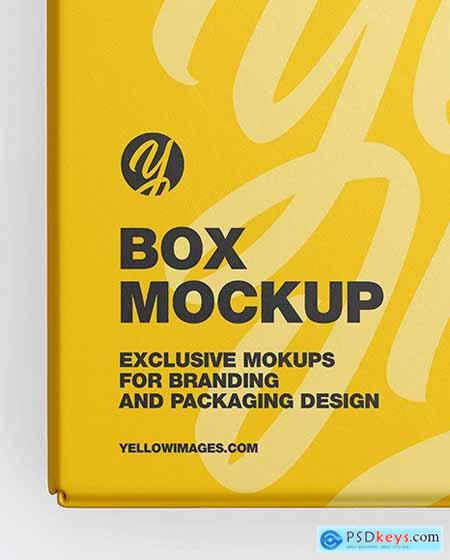 Matte Paper Box Mockup 50361
