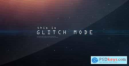 VideoHive Glitch Mode Text Sequence and Logo Intro 6230289