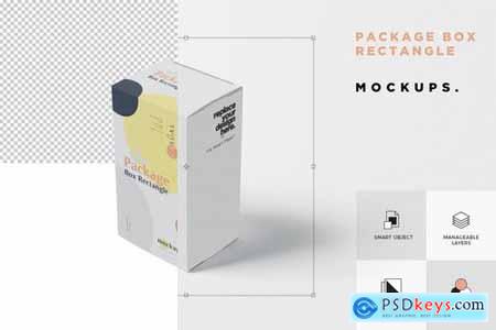 Package Box Mock-Up - Rectangle