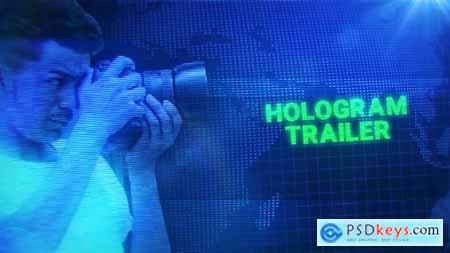 Videohive Hologram Trailer 24881350