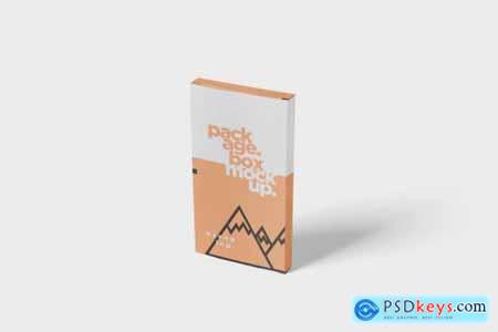 Download Package Box Mock-Up - Flat Rectangle Shape » Free Download ...