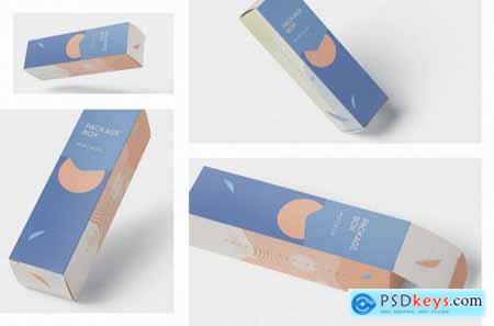 Download Package Box Mock-Up - Long Rectangle Shape » Free Download ...