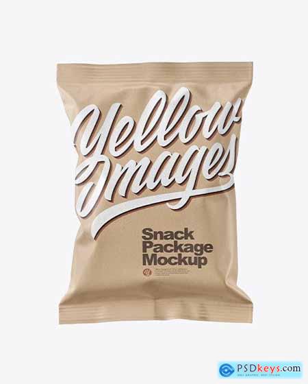 Kraft Snack Package Mockup 50508