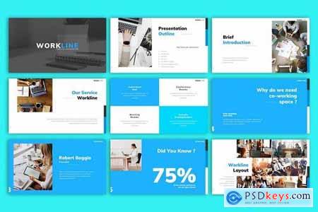 Workline - Company Powerpoint Google Slides and Keynote Templates
