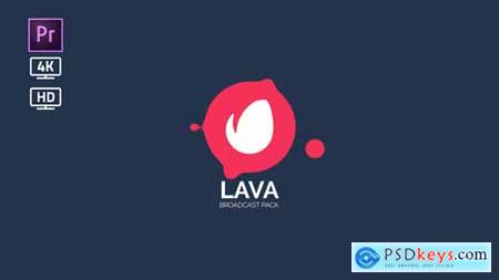 Videohive Lava Broadcast Package Essential Graphics Mogrt 22674959