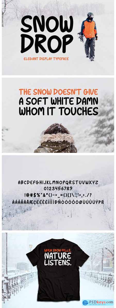 Snow Drop Font