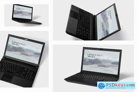 Laptop Screen Mockup - Windows Edition