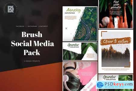 Brush Social Media Pack