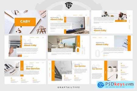 Caby - Powerpoint Google Slides and Keynote Templates
