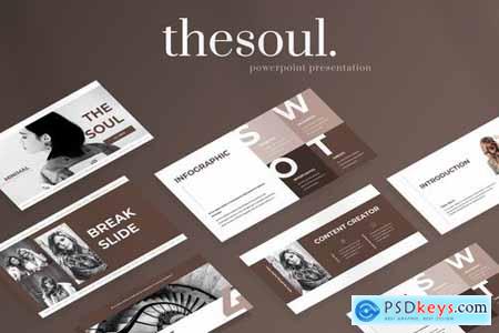 The Soul - Fashion Powerpoint Google Slides and Keynote Templates