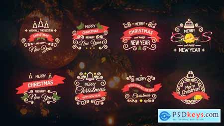 Videohive Christmas Titles 21019531