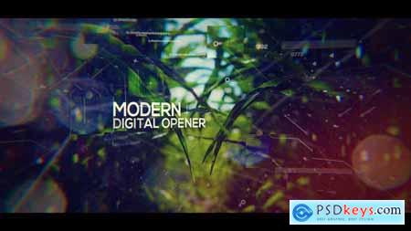 Videohive Modern Digital Opener Slideshow 19500434