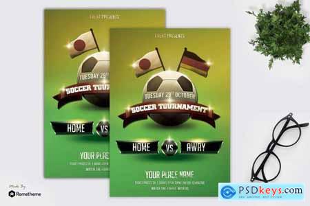 Soccer Flyer Template vol. 03
