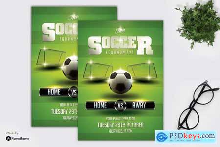 Soccer Flyer Template vol. 02