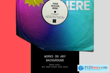 Vinyl Record Mockup 4250259