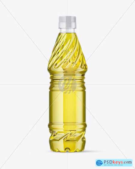 1L Sunflower Oil Bottle Mockup 50408[