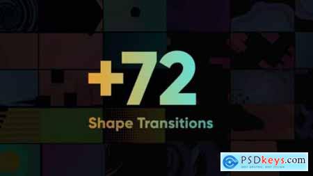 Videohive Shape Transitions Big Pack 24393902