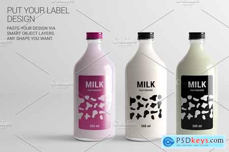 Milk Bottle MD Mock-Up #1 [V2.0] 4187988