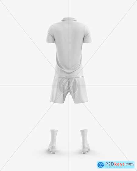 Mens Full Soccer Kit with Open Collar 50683