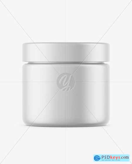 Matte Cosmetic Jar Mockup 50663