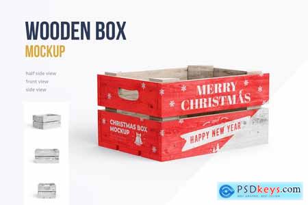 Christmas Box Mockup 3 PSD 4212627