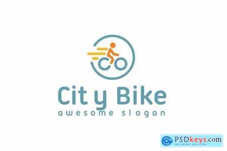 City Bike Logo Template