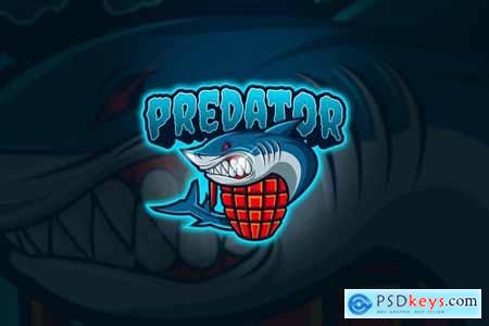 Shark Predator - Mascot & Esport Logo