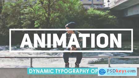 VideoHive Dynamic Typography Opener 19917655