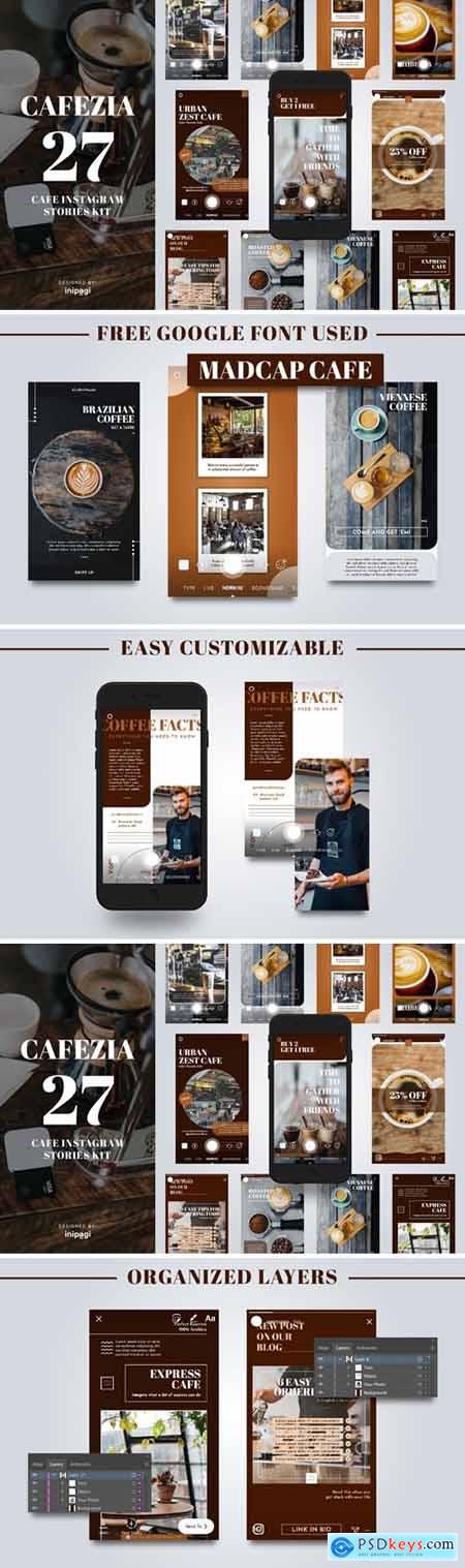 CAFEZIO - Instagram Story Kit